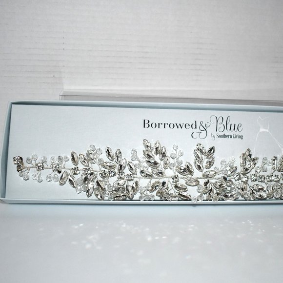 Borrowed & Blue by Southern Living, 2.75" Crystal Bead Belt #BLT10791 NWT - Picture 2 of 6